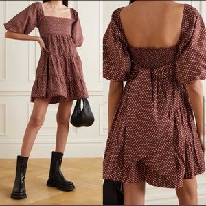 Faithfull the brand polka dot dress